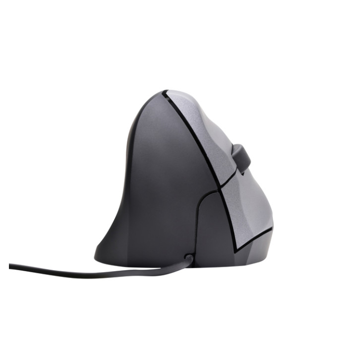 Muis Ergofy SRM  VS4 links draad zilver zwart