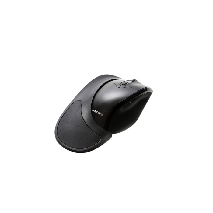 Muis Newtral3 medium links draadloos zwart