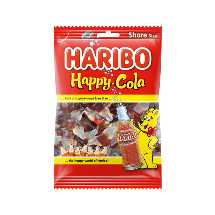 Snoep Haribo Happy Cola zak 250gr