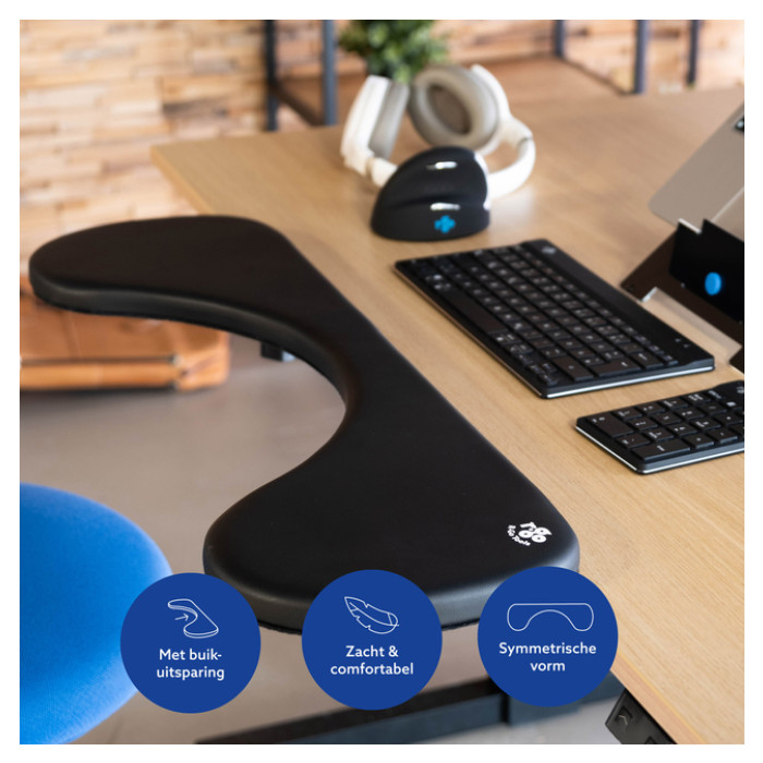 Armsteun R-Go Ergonomisch Zwart