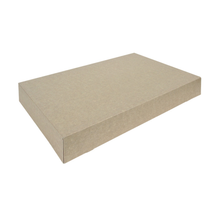 Cateringdoos IEZZY 55cm plasticvrij bruin 10 stuks