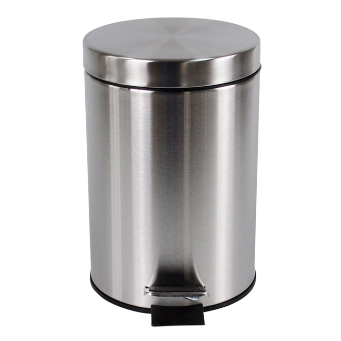Pedaalemmer BRASQ 20 liter rvs