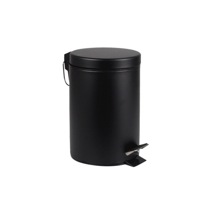 Pedaalemmer BRASQ 3 liter zwart
