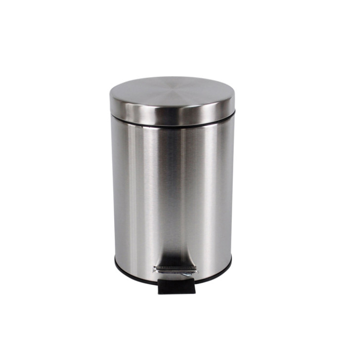 Pedaalemmer BRASQ 3 liter rvs