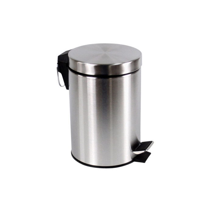 Pedaalemmer BRASQ 3 liter rvs