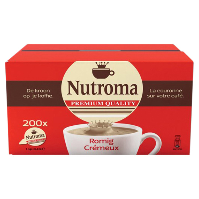 Koffiemelkcups Nutroma 200x7.5gr