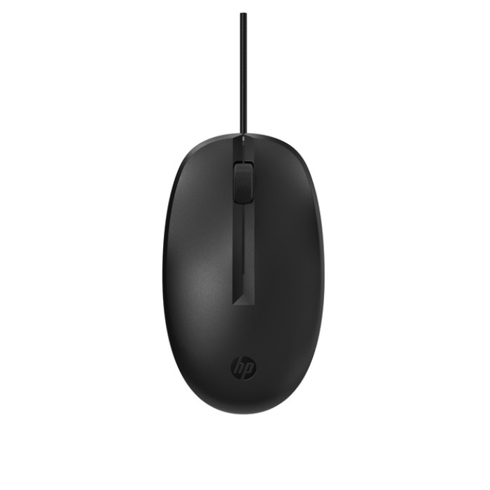 Muis HP 128 laser bedraad zwart