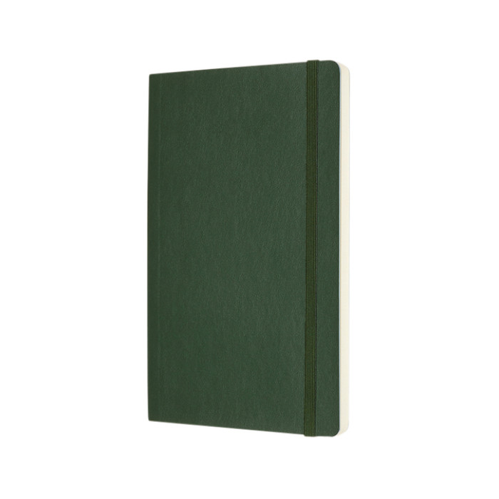 Notitieboek Moleskine large 130x210mm dots soft cover myrtle green