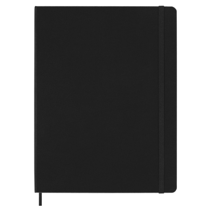 Notitieboek Moleskine XL 190x250mm dots hard cover zwart