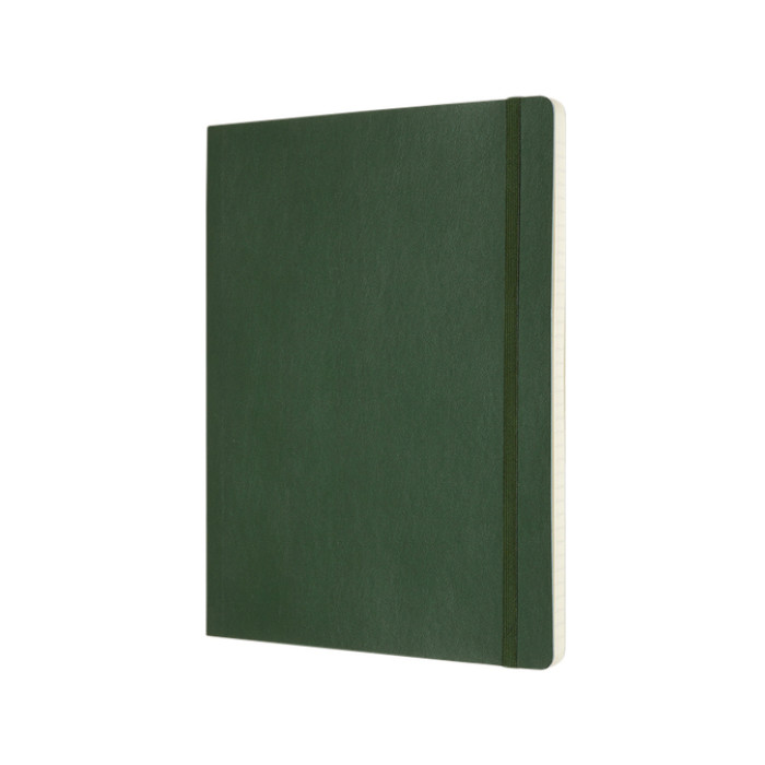 Notitieboek Moleskine XL 190x250mm lijn soft cover myrtle green