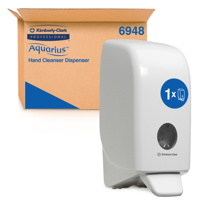 Zeepdispenser Kimberly Clark Aquarius 1000ml wit 6948