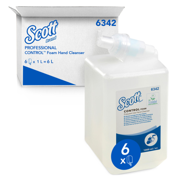 Handzeep Scott Control schuim frequent 1000ml 6342