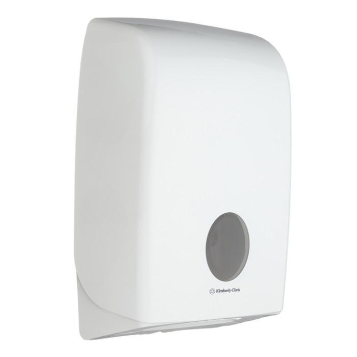 Handdoekdispenser Kimberly Clark Aquarius i-vouw wit 6945