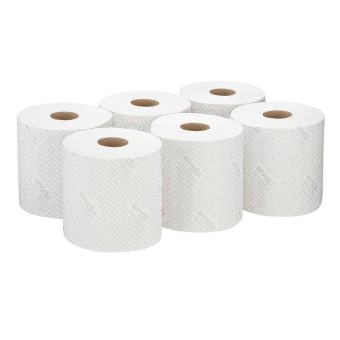 Poetspapier WypAll L10 1-laags 800 vel wit 7256