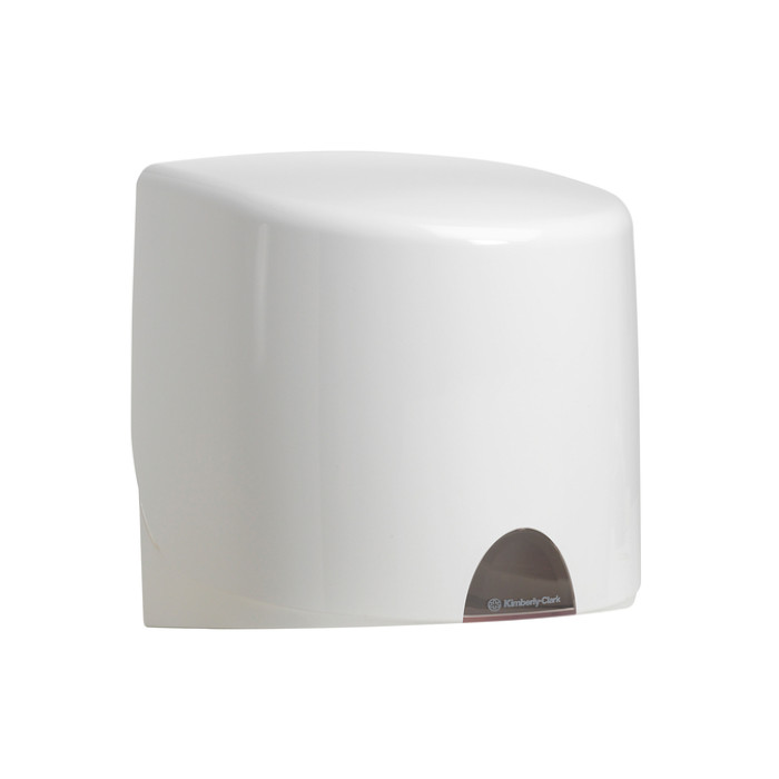 Poetspapierdispenser Kimberly Clark Aquarius wit 7017