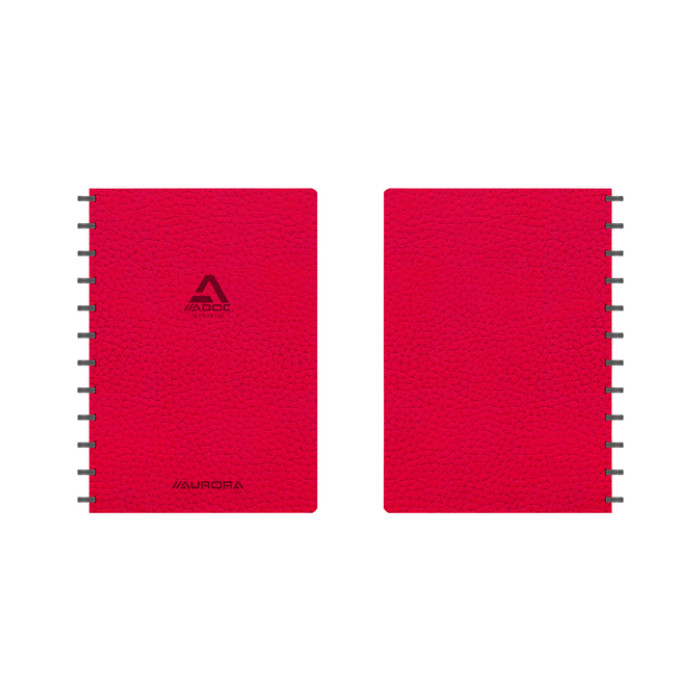 Schrift Adoc Business A4 lijn 144 pagina's 90gr rood