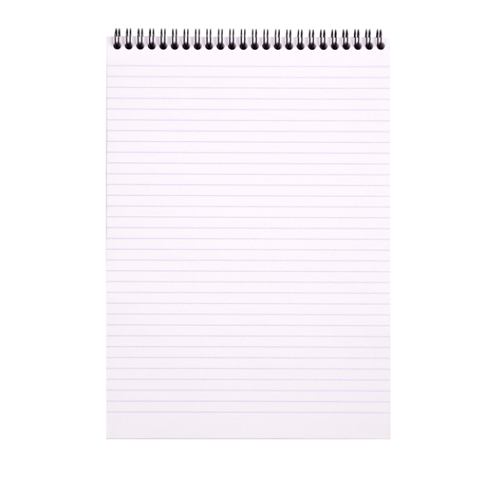 Spiraalblok Rhodia A4 lijn 160 pagina's 80gr oranje