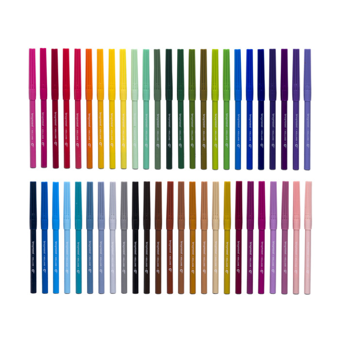 Viltstift Bruynzeel Kids set à 50 kleuren