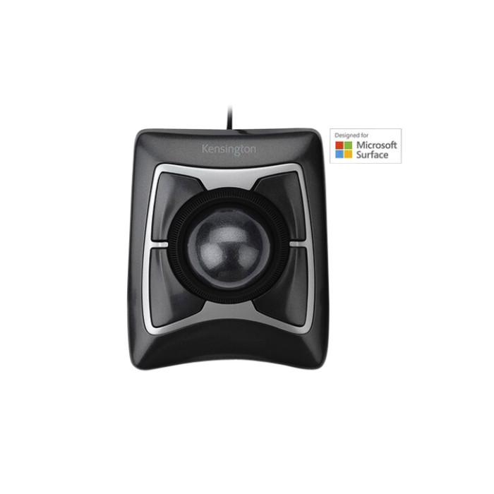 Muis Kensington trackball expert bedraad zwart