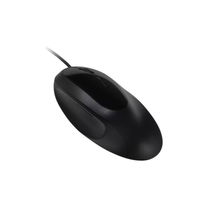 Muis Kensington pro fit ergo bedraad zwart