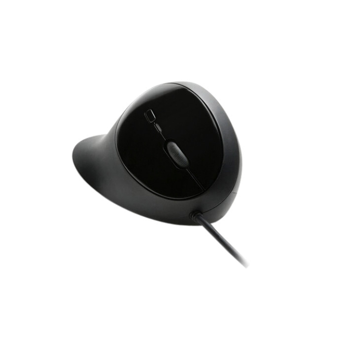 Muis Kensington pro fit ergo bedraad zwart
