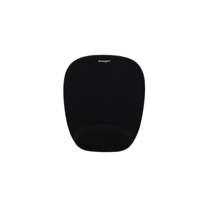 Muismat Kensington met polsondersteuning foam zwart