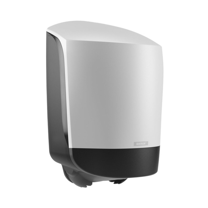 Poetspapierdispenser Katrin medium wit 82216