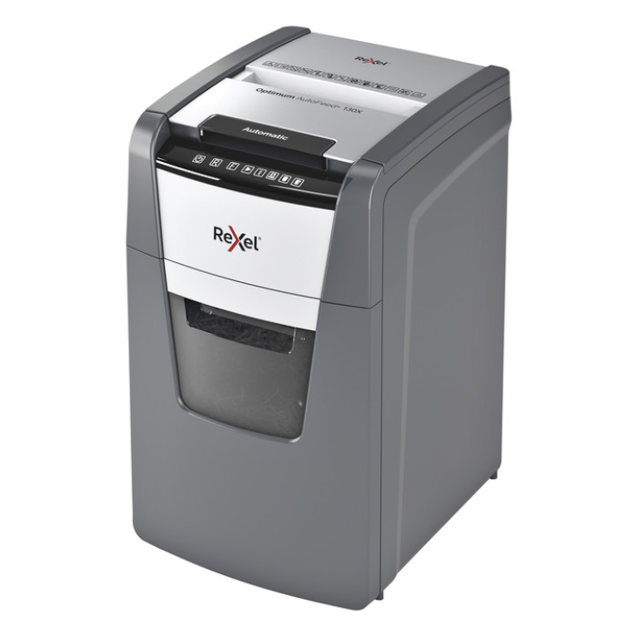Papiervernietiger Rexel Optimum Auto+ 130X P4 snippers 4x28mm
