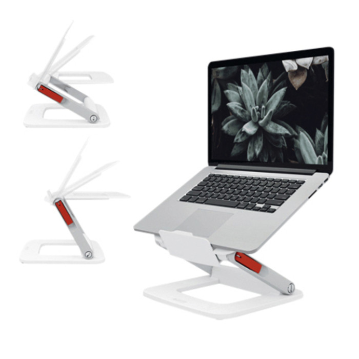 Laptopstandaard Leitz Ergo verstelbare multihoek wit