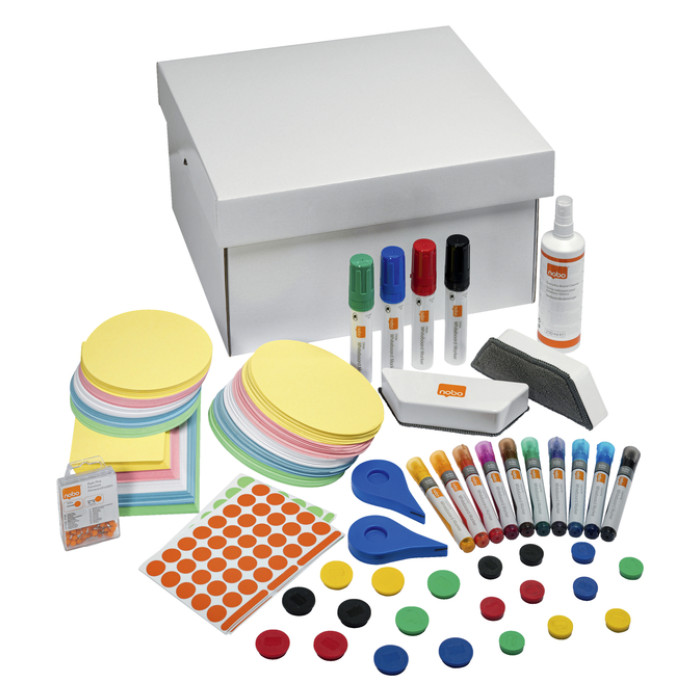 Whiteboard memobord accessoire kit Nobo Move & Meet