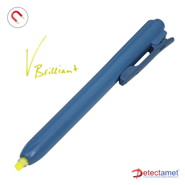 Markeerstift detectie Detectamet inklikbaar geel