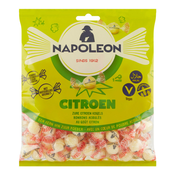 Snoep Napoleon citroen zak 1kg