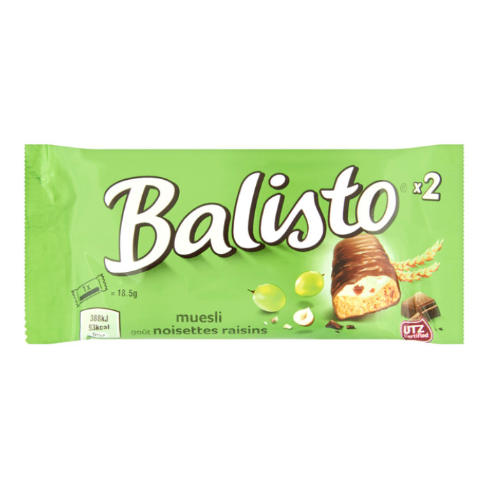 Snoep Balisto muesli reep 37gr