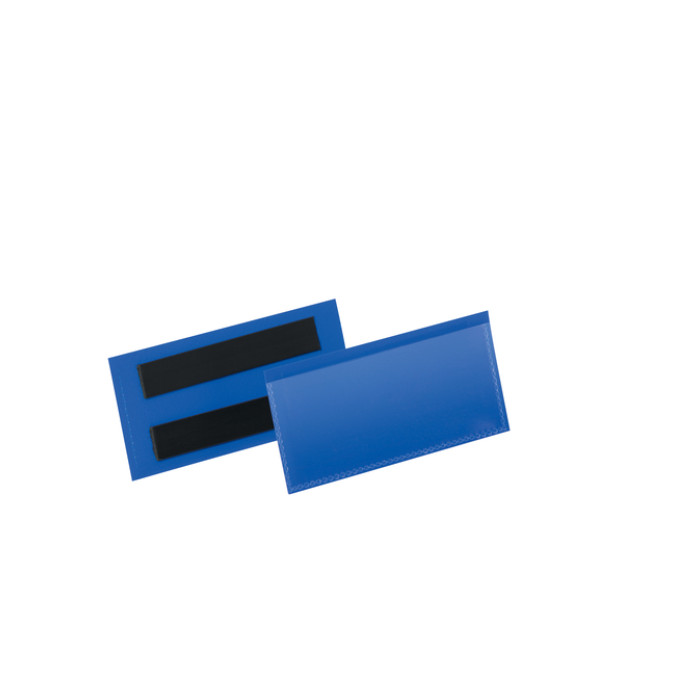 Documenthoes Durable magnetisch 100x38mm blauw 50 stuks