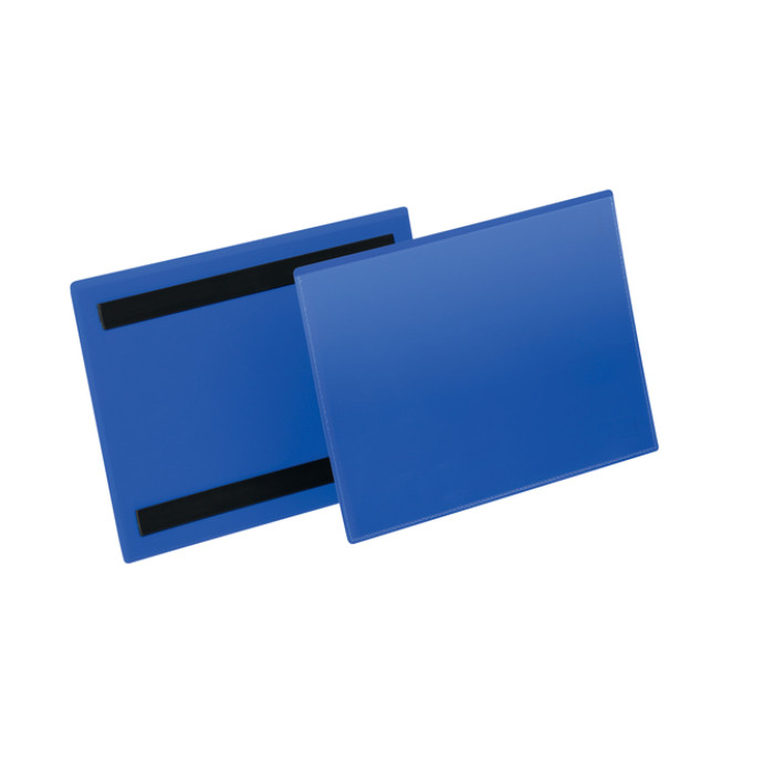 Documenthoes Durable magnetisch A5 liggend blauw 50 stuks