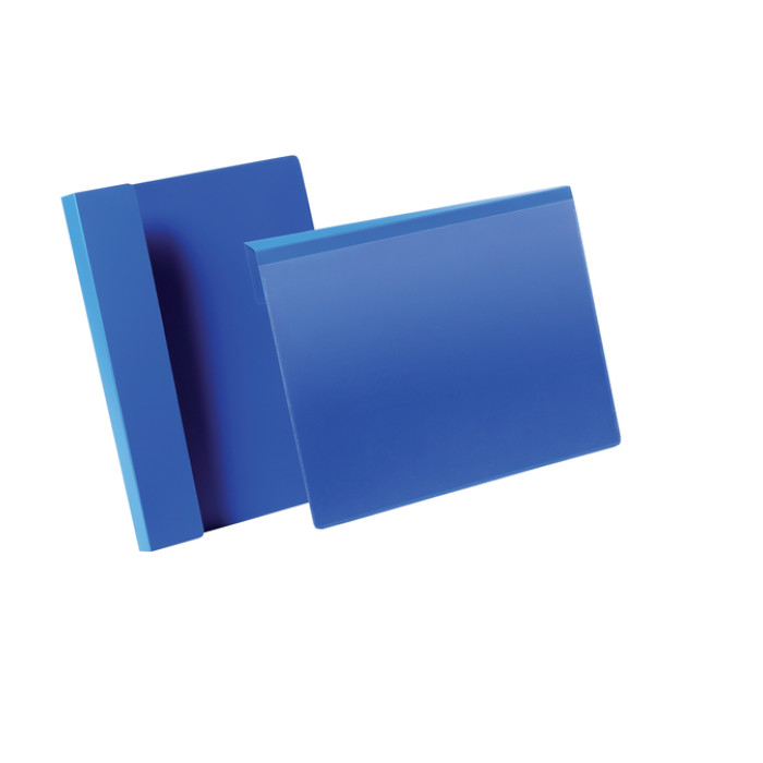 Documenthoes Durable met vouw A5 liggend blauw 50 stuks