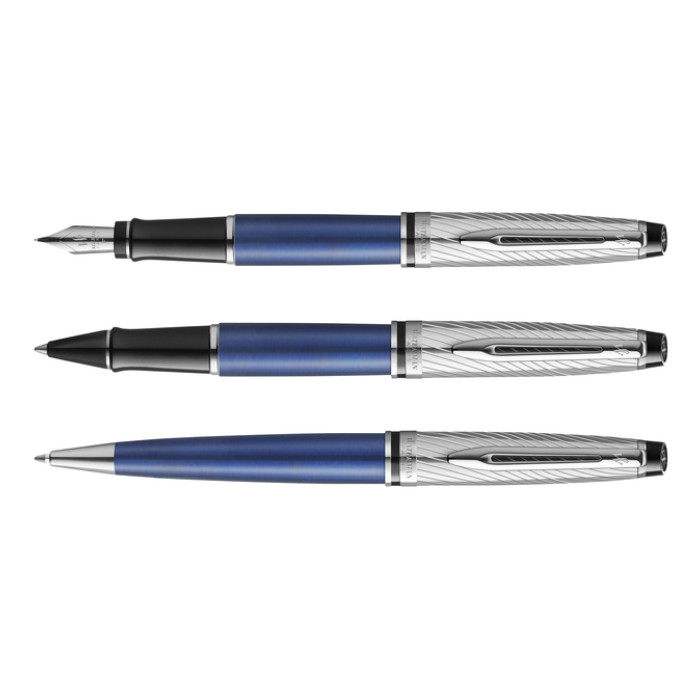 Balpen Waterman Expert metallic Blue CT medium