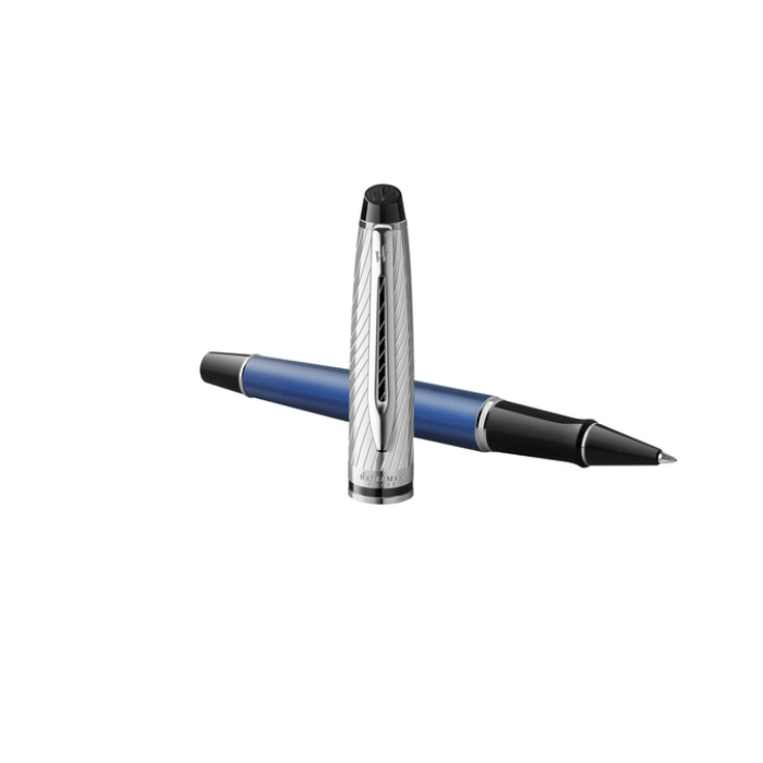 Rollerpen Waterman Expert metallic Blue CT fijn