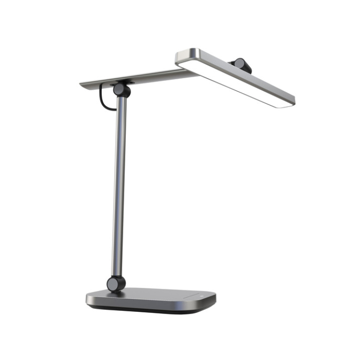 Bureaulamp Unilux Pureline led grijs