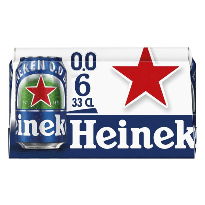 Bier Heineken 0.0% blik 330ml