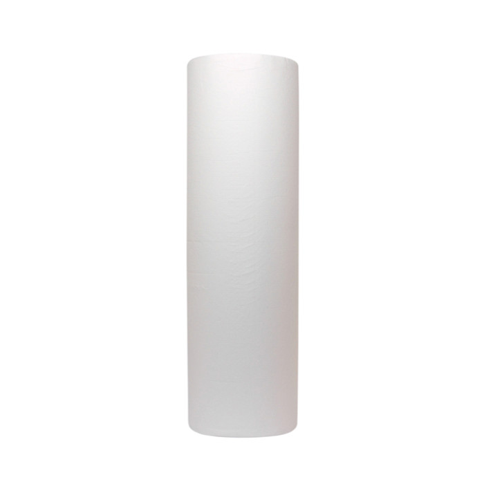 Onderzoektafelpapier Euro Products 2-laags 40cmx100m 250 vel wit 138042