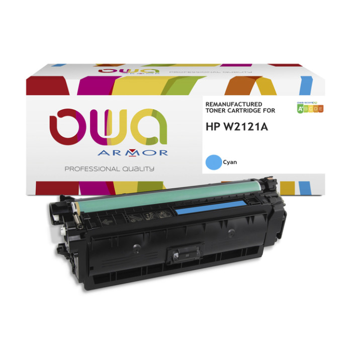 Tonercartridge OWA alternatief tbv HP W2121A blauw