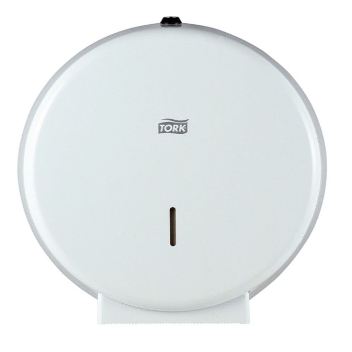 Toiletpapierdispenser Tork T1 jumbo wit 246040