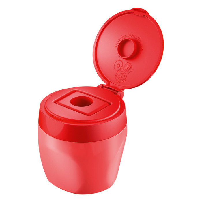 Puntenslijper STABILO 4849 woody 3 in 1 rood