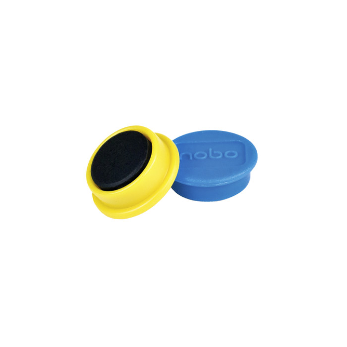 Magneet Nobo 13mm assorti 10 stuks