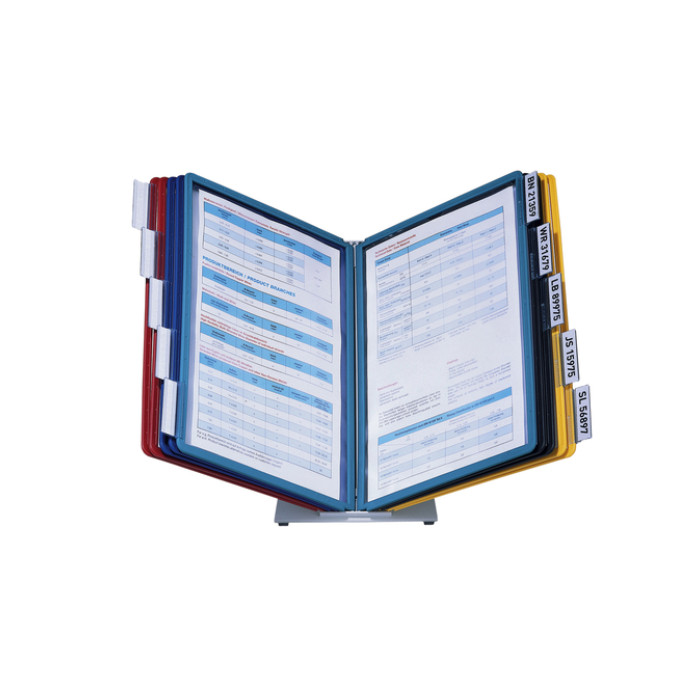 Bureaustandaard Durable Vario met 10-tassen A4 assorti