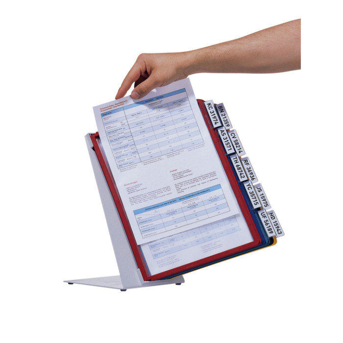 Bureaustandaard Durable Vario met 10-tassen A4 assorti