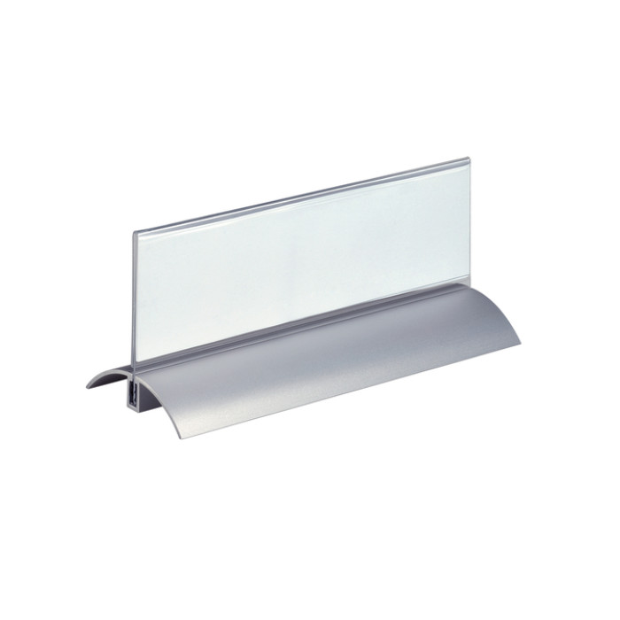 Tafelnaambord Durable Presenter De Luxe 61x210mm 2 stuks