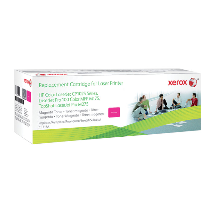 Tonercartridge Xerox alternatief tbv HP CE313A 126A rood