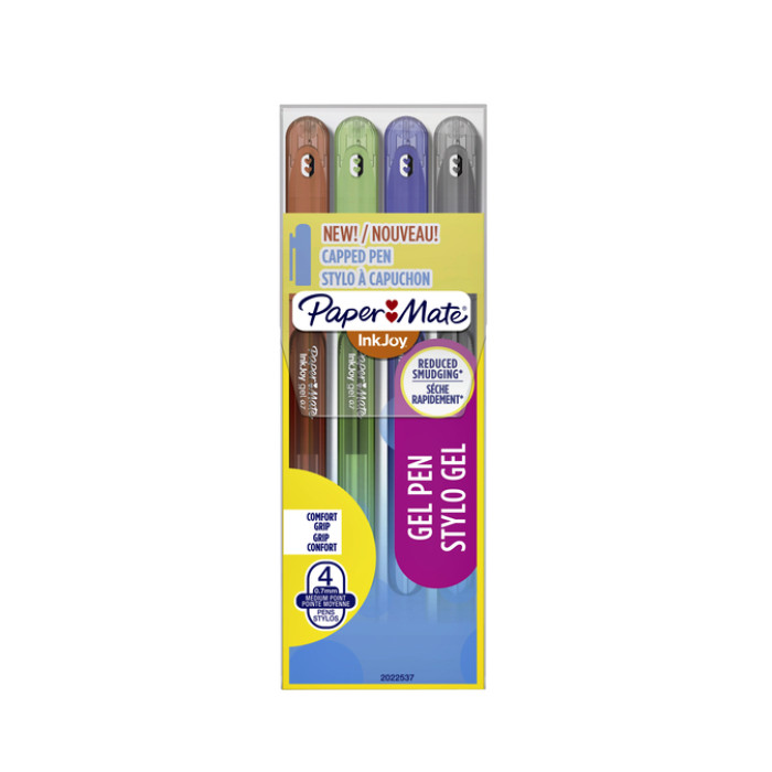 Gelschrijver Paper Mate Inkjoy 600 stick STD assorti